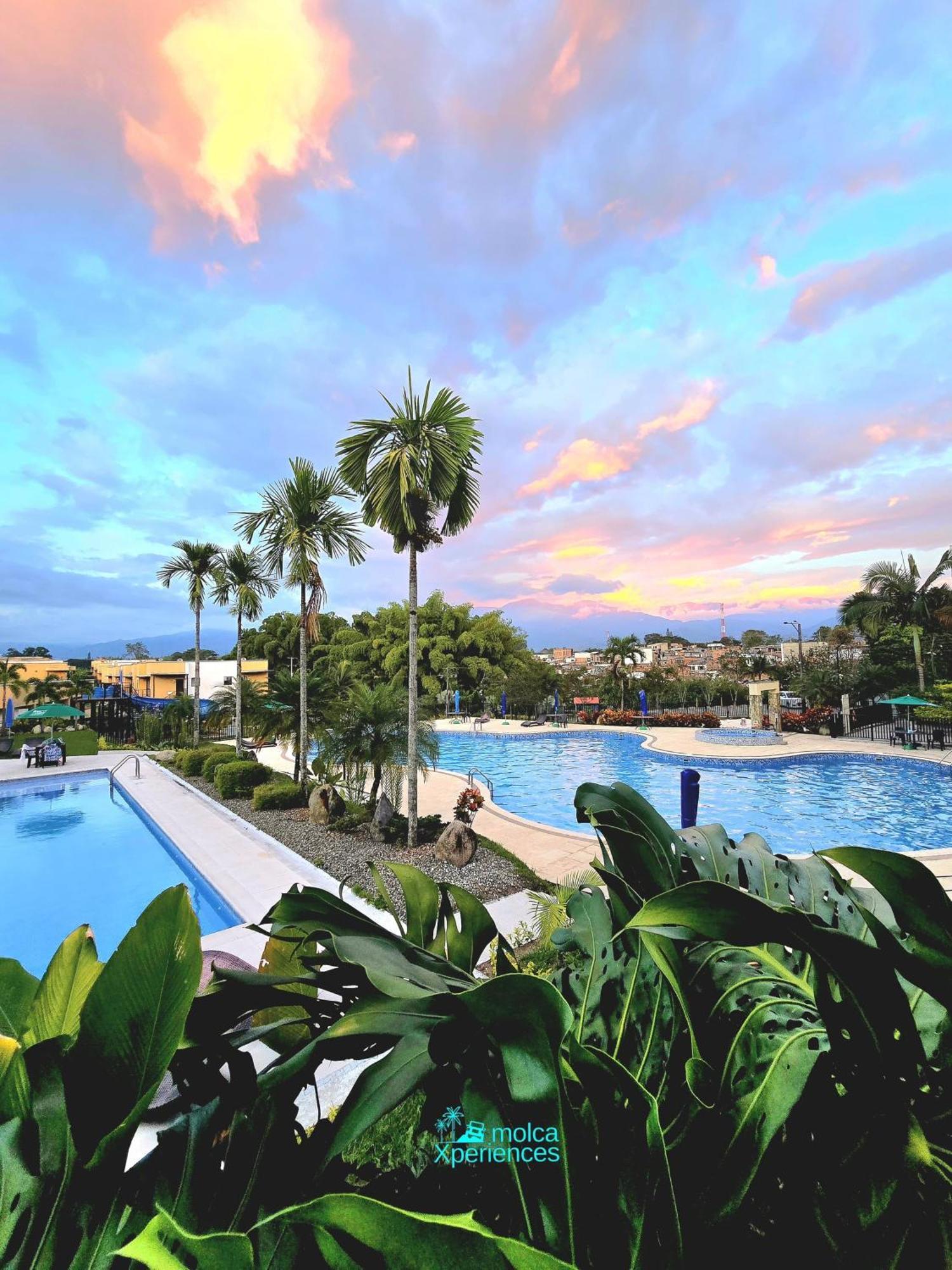 Privado Vacacional A 5m Del Aeropuerto, 20 Minutos Del Parque Del Cafe Y Centro De Con 4 Piscinas, 3 Jacuzzi, Sauna By Molca Xperiences 2h *